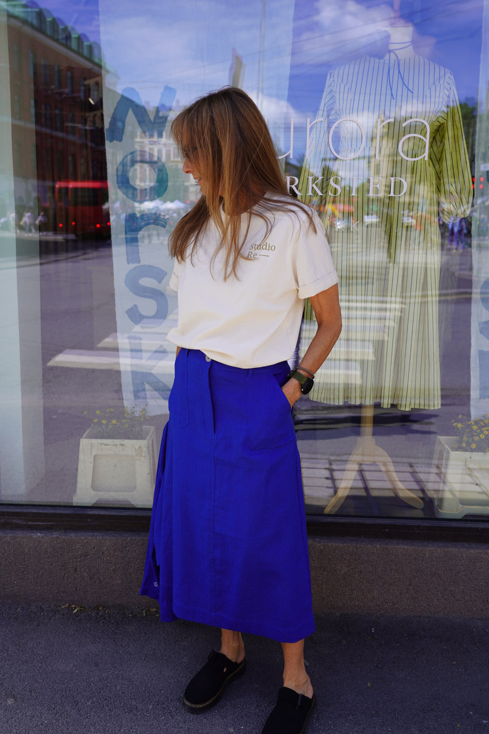 Skirt Thao Linen Re-