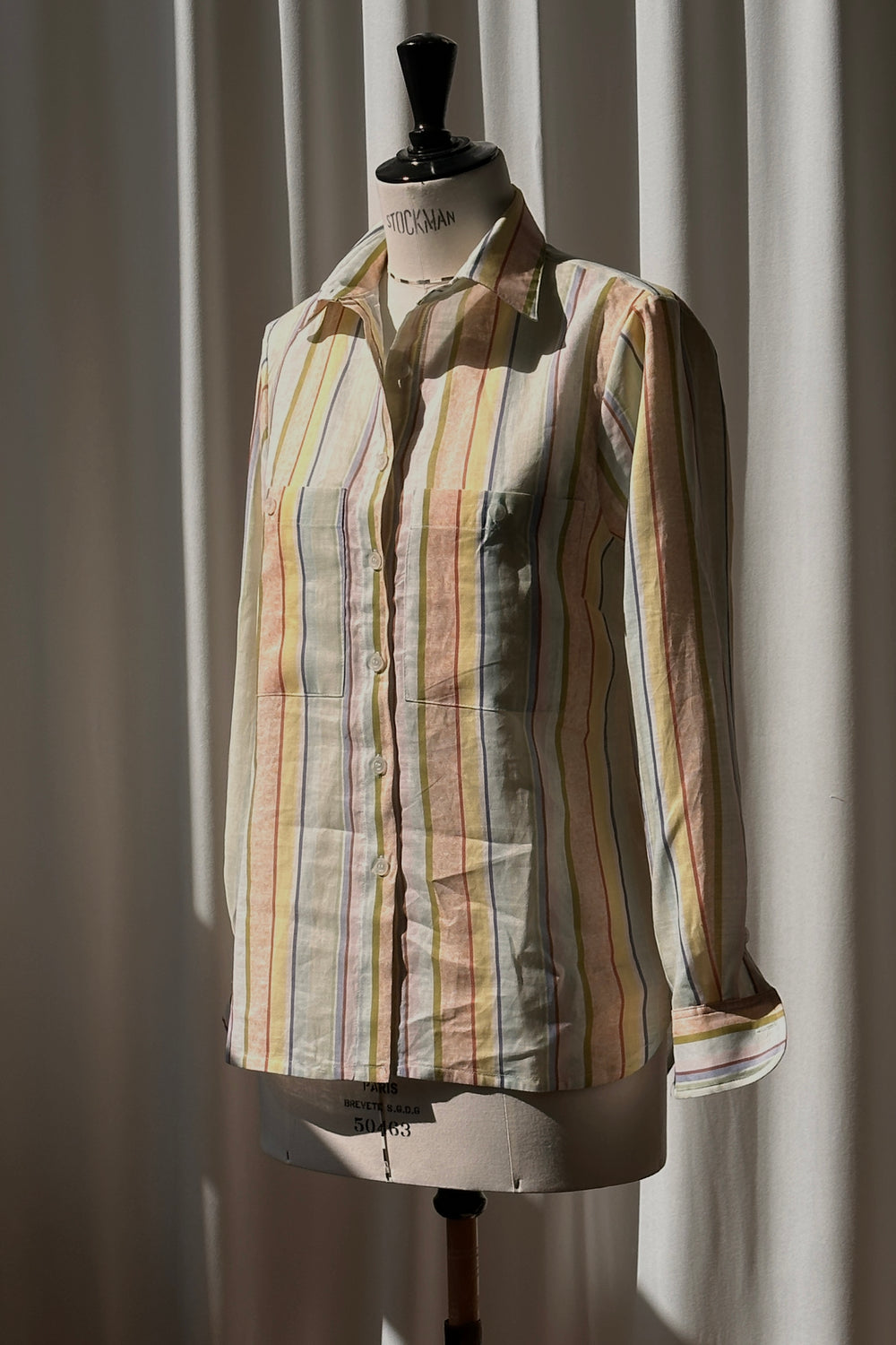 Shirt Thao Linen Stripe Re-