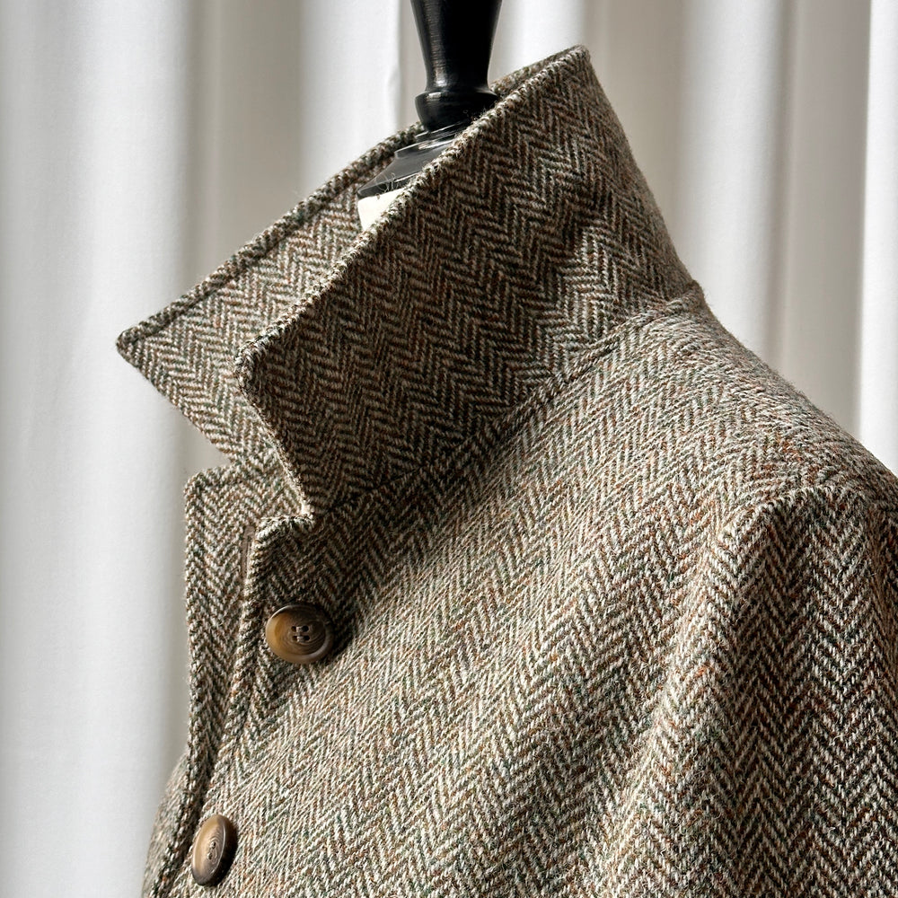 
                      
                        Jakke Worker Harris Tweed Beige Fiskeben
                      
                    