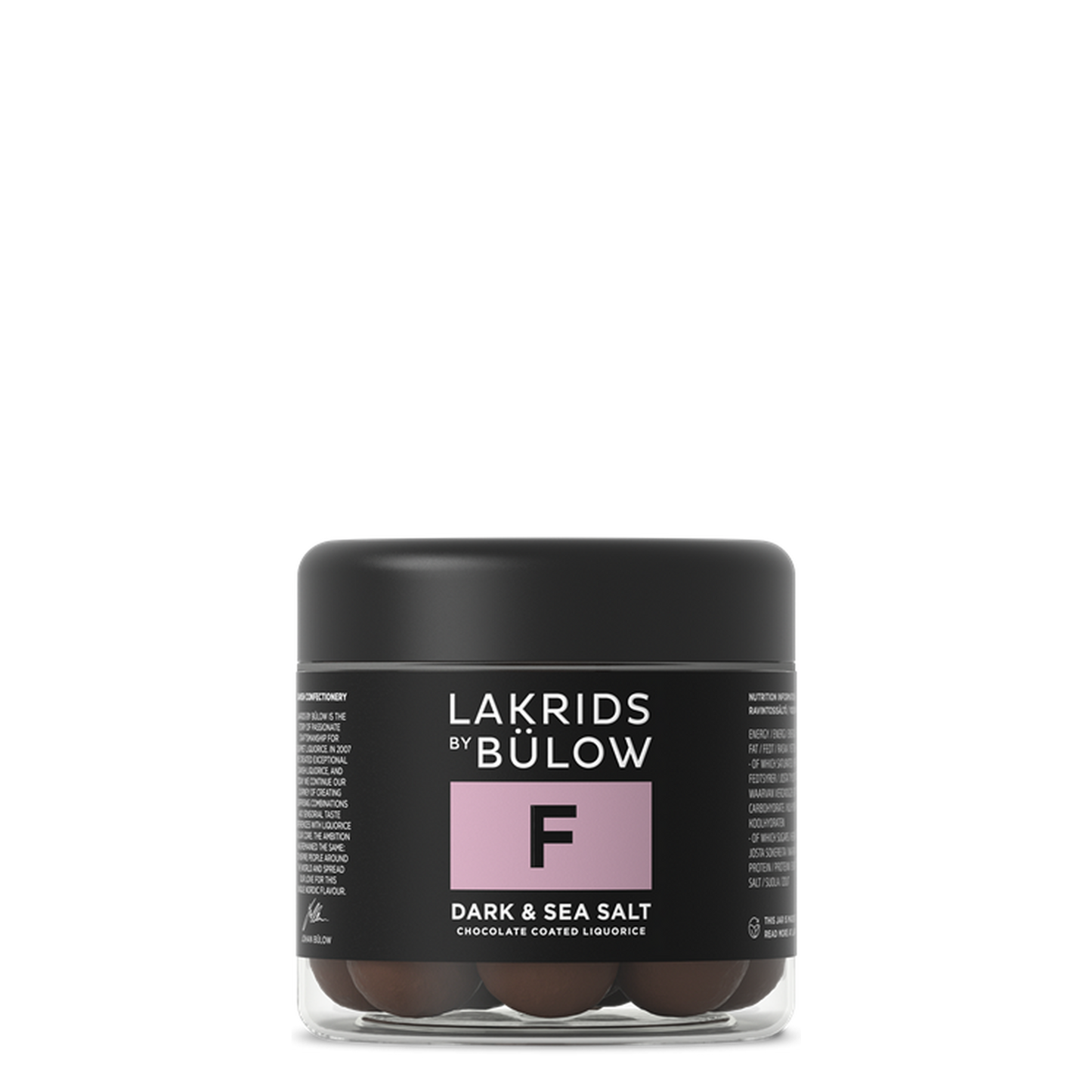 Lakris Dark & Sea Salt Bülow