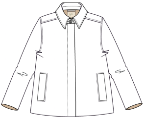
                      
                        Jacket Short Twill Off-White Re-
                      
                    