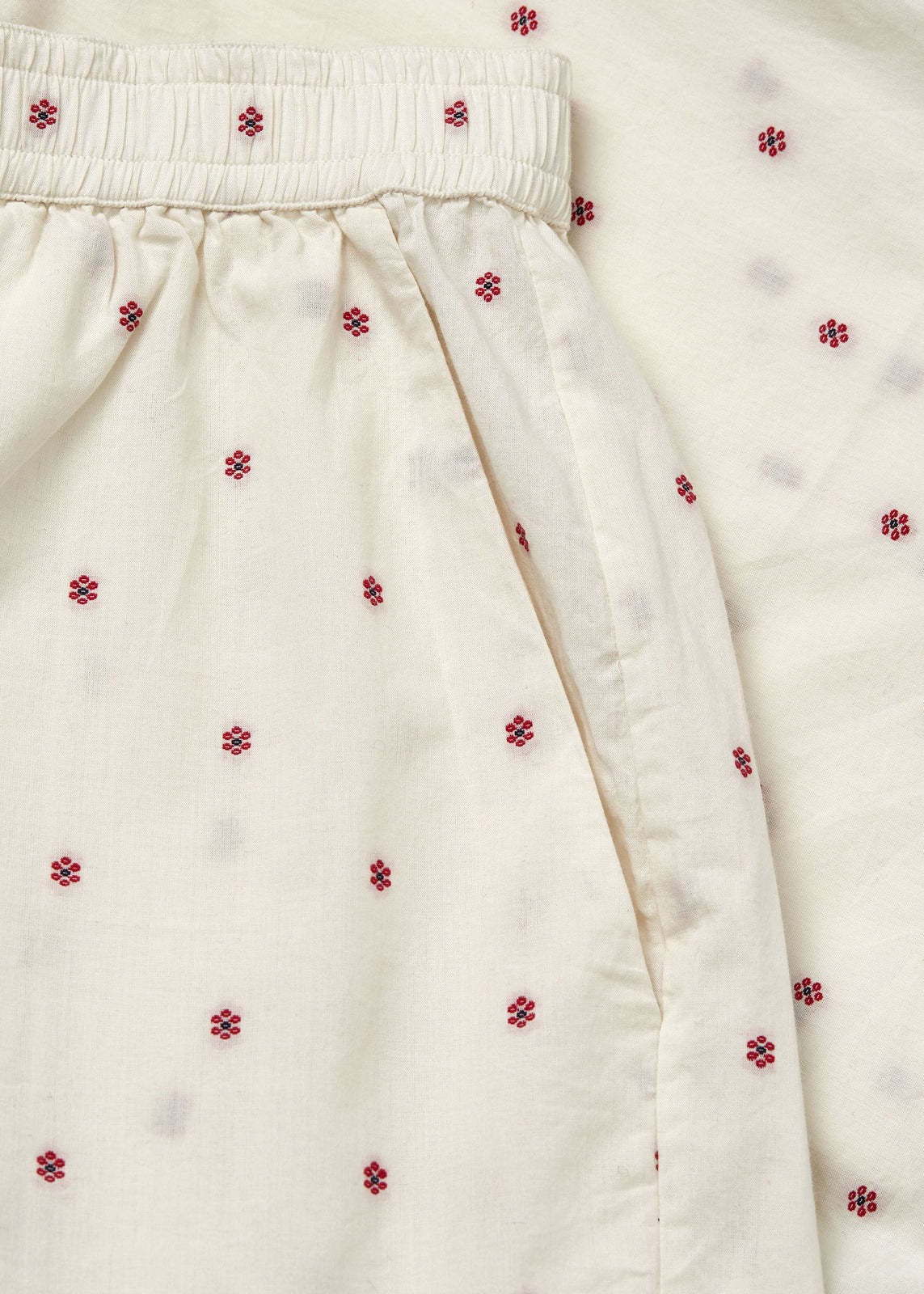 Lulu Shorts Flore Mix Creme Aiayu