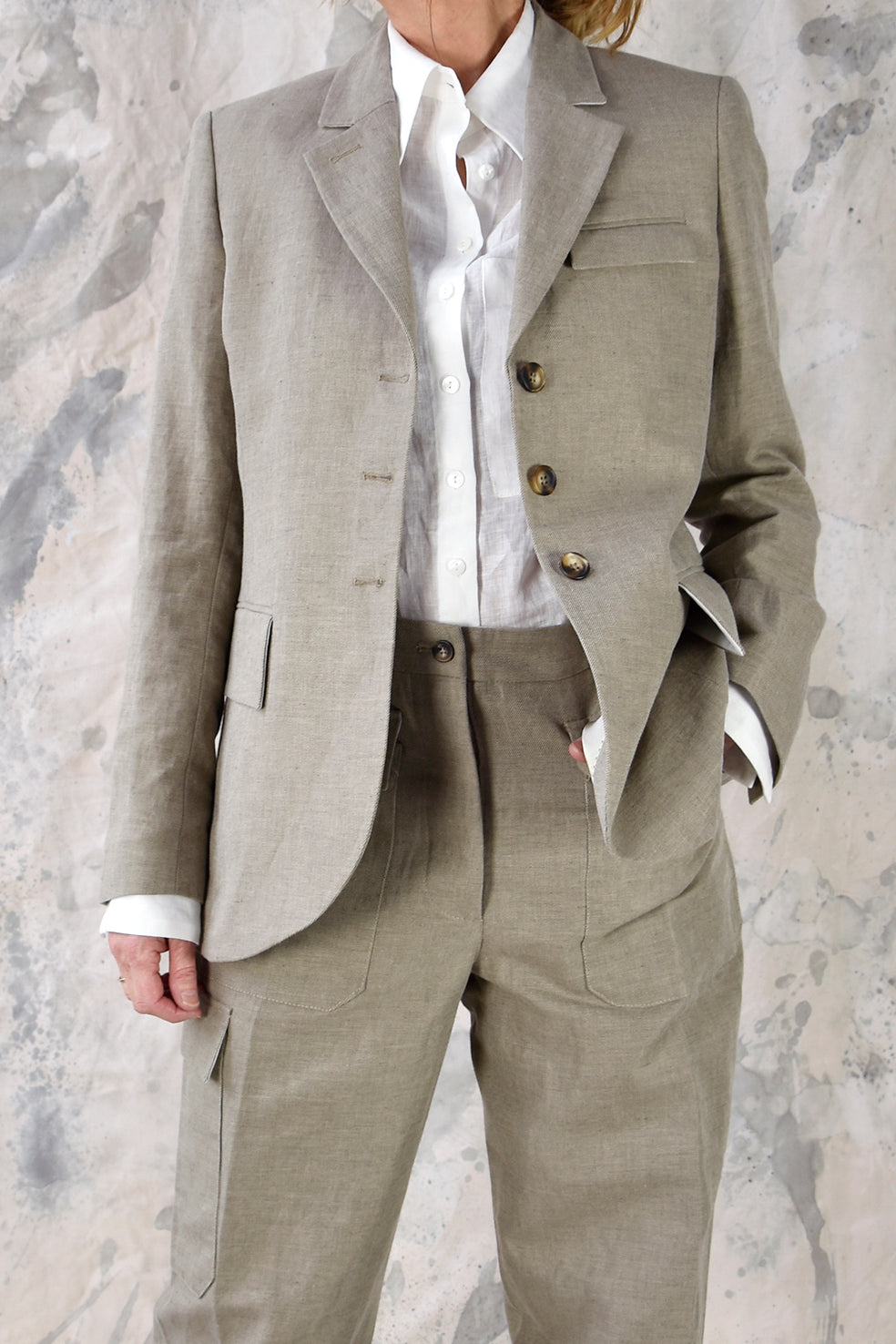 Blazer 3 Beige Re-
