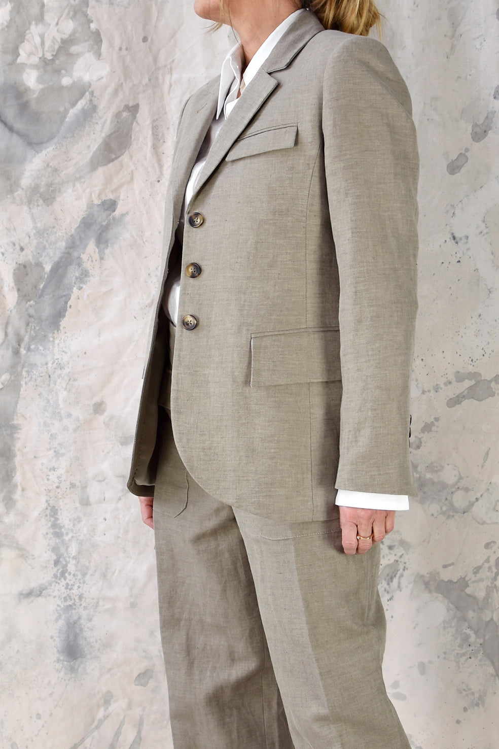 Blazer 3 Beige Re-