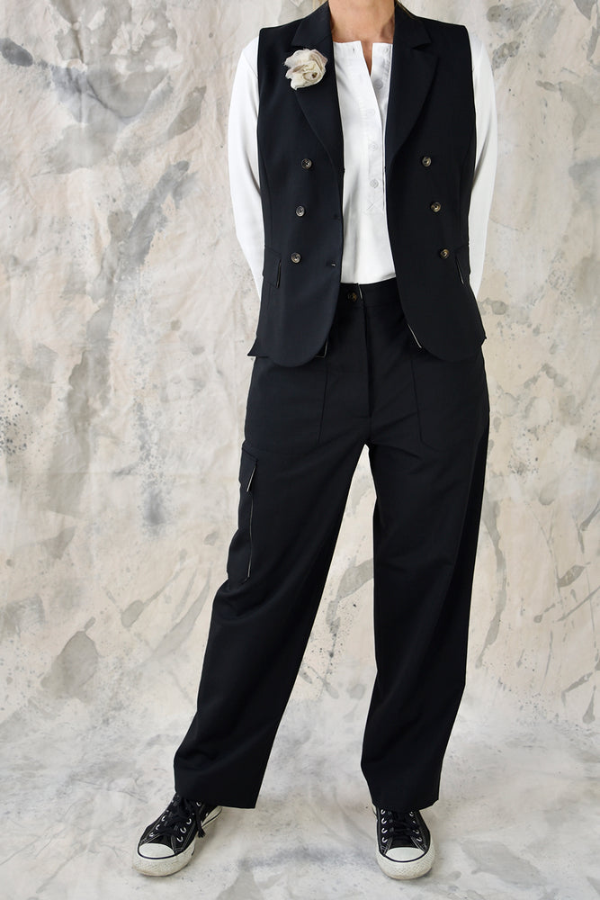 
                      
                        Waistcoat 2 Black Re-
                      
                    